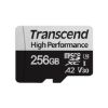  Зображення Карта пам`ятi MicroSDXC 256GB UHS-I/U3 Class 10 Transcend 330S R100/W60MB/s + SD-адаптер (TS256GUSD3 